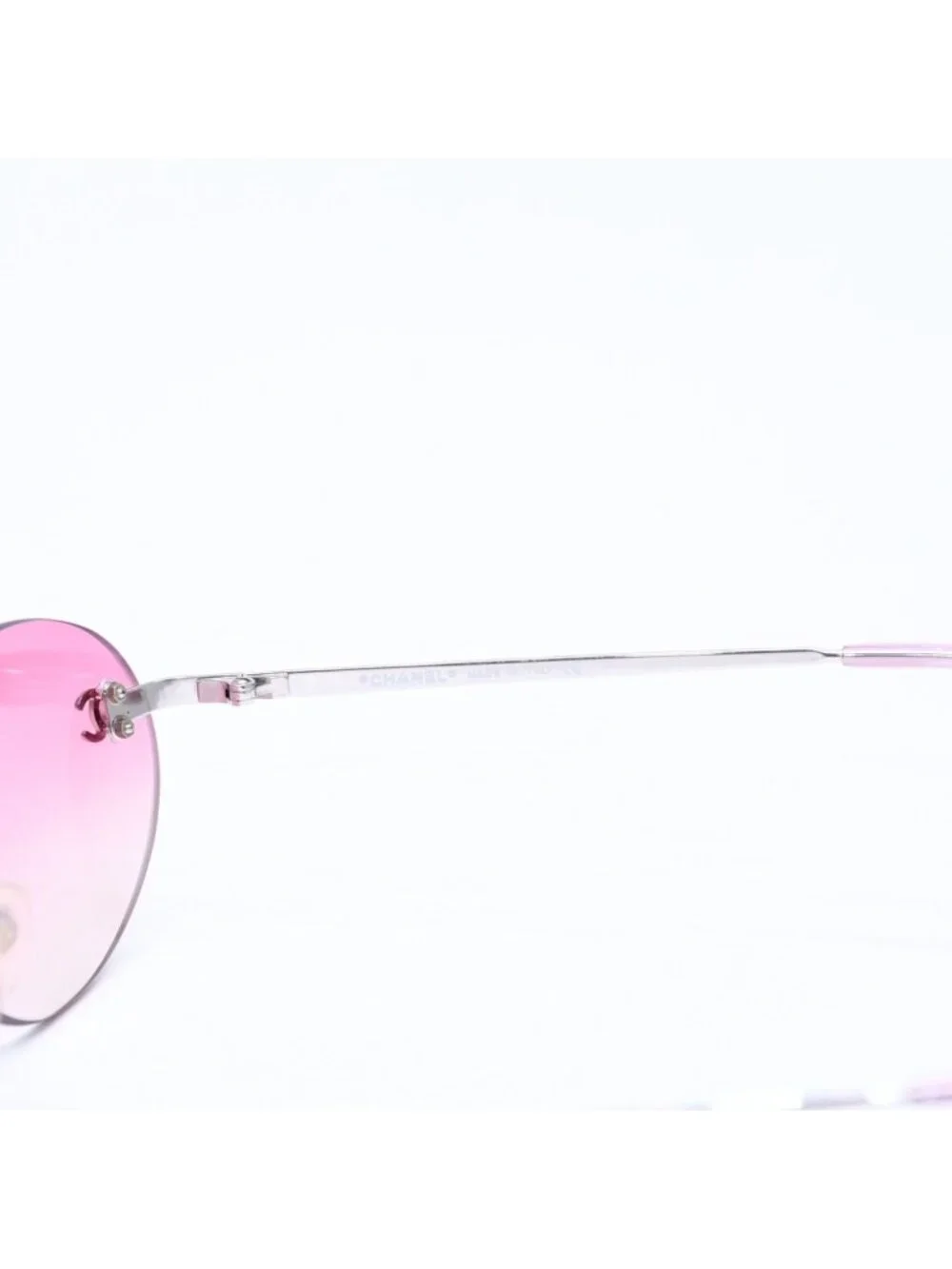 Chanel Sunglasses Rimless Eyewear CC Logo